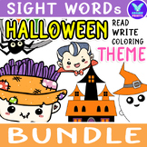 Bundle HALLOWEEN SIGHT WORDS Emergent Reader Kindergarten 