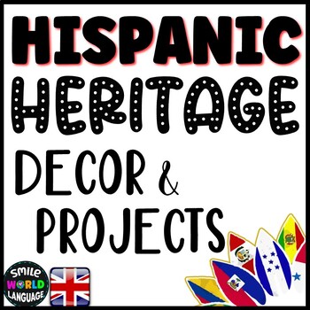 Preview of Bundle Hispanic Heritage Research Murals Projects Flags and Figures
