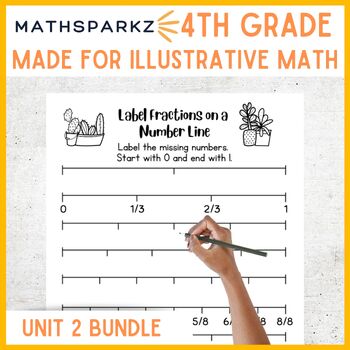 Preview of Math Sparkz Bundle - based on Illustrative Math (IM) 4th Grade Unit 2