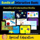 Bundle Interactive Books: Special Education; Autism; Presc