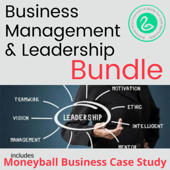 Preview of Bundle - Business Management and Leadership Styles Movie Case-study activities