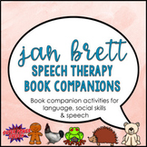 Bundle: Jan Brett Speech Therapy Book Companions