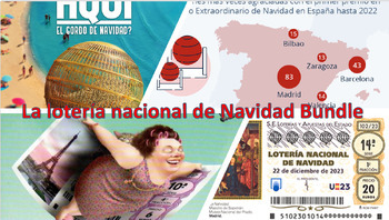 Preview of Activity Lesson Bundle: La Lotería Nacional de Navidad | El Gordo España