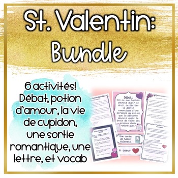 Preview of Bundle: La Saint Valentin