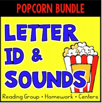 Preview of Letter Identification - Letter Sounds Assessment, Printables, Bundle