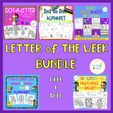 Bundle - Letter of the Week - Writing - Fine motor - SPED 