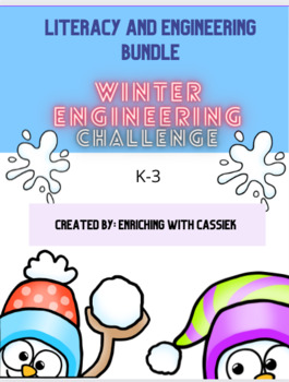Preview of Bundle- Literacy and Engineering Winter Challenges