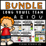 Bundle Long Vowel Team - Decodable Reading Passages A, E, 