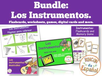 Preview of Bundle: Los Instrumentos