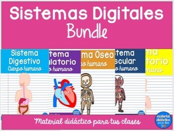 Preview of Los sistemas del cuerpo humano- digitales-PowerPoint -Spanish Resources