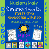 Bundle: Math Puzzles Addition & Subtraction Fluency Fun