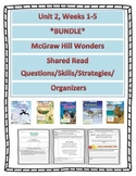 *Bundle* McGraw Hill Wonders UNIT 2 Weeks 1-5 Shared Readi