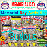 Bundle Memorial Day Craft Activities Hat Paper Craft Crown