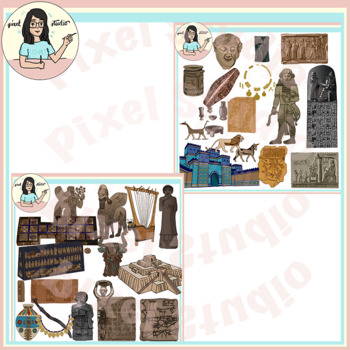 Preview of Bundle Mesopotamia: Assyria, Sumeria, Babylon, Ur Clip Art