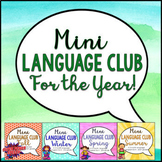 Bundle: Mini Language Club for the Year