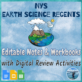 Bundle: NYS Earth Science Notes & Notebooks with Digital R