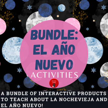 Preview of Bundle: New Year's Eve and New Year's/La Nochevieja y el Año Nuevo-No PREP