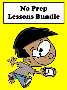 Preview of Bundle-No Prep Lessons (150 pages)