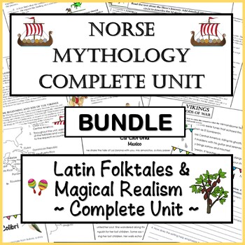 Preview of Bundle: Norse Mythology Unit + Latin Folktales & Magical Realism Unit