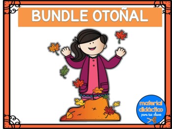 Preview of Bundle Otoñal 1 | Pack de actividades | Spanish Resources