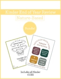 Bundle: Outdoor Kindergarten End of Year Review | Math | A