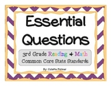 Essential Questions Posters Bundle Pack - 3rd Grade Readin
