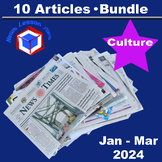 Bundle_10 Culture Current Events Articles & Activity Packe