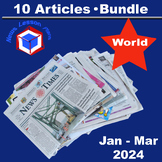 Bundle_10 World Affairs Current Events Articles & Activity