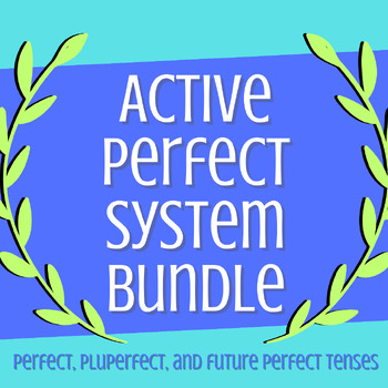 Preview of Bundle: Perfect System Practice Activities, Active Voice (Latin Verbs)