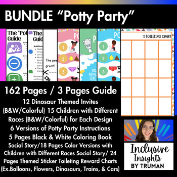 Preview of Bundle Dinosaur "Potty Party"