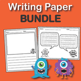 Bundle|Primary writing paper|with picture box /w/o| kinder