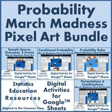 Bundle: Probability March Madness Pixel Art Puzzles (Commo