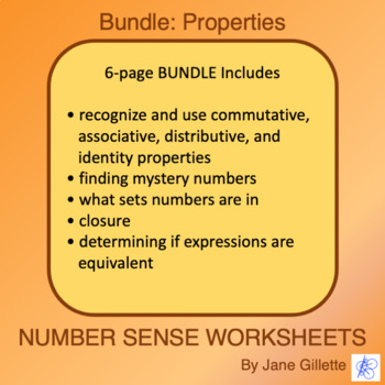 Preview of Bundle: Properties