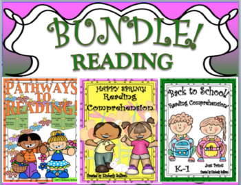 Preview of Bundle Reading Comprehension Google Slides