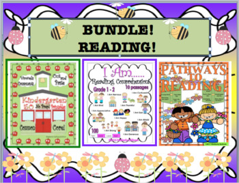 Preview of Bundle Reading Comprehension Google Slides Independent Workbook