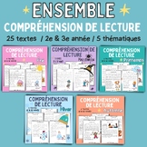 Bundle Reading comprehension  Ensemble Textes Compréhensio