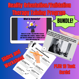 Bundle! Reality Orientation Validation Therapy Slides, Wor
