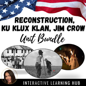 Preview of Bundle- Reconstruction, the Ku Klux Klan & Jim Crow
