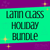 Bundle: Holidays for Latin Class