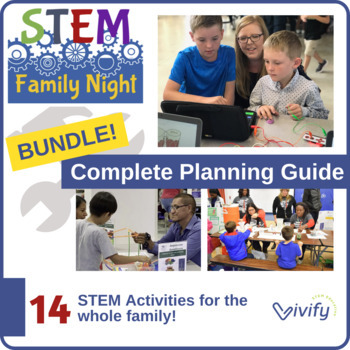 Preview of Bundle: STEM Family Night Planning Guide, Activity Instructions