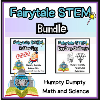 Preview of Egg Challenges | Fairytale STEM | Bundle