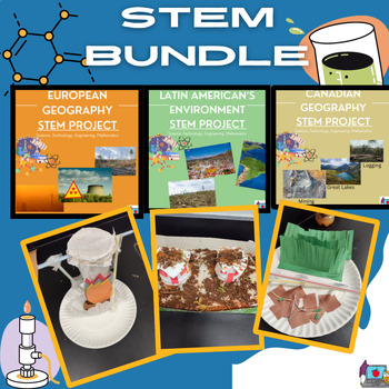 Preview of Bundle: STEM Projects for Environmental Issues of Europe, Canada & Latin America