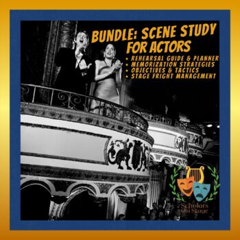 Preview of Bundle: Scene Study For Actors - Advanced Acting Lesson for High School Drama
