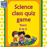 Bundle Science Quiz Game K-5