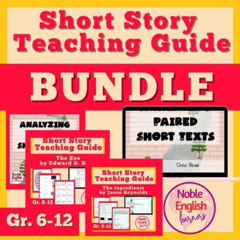 Preview of Bundle Short Stories for Middle and High School