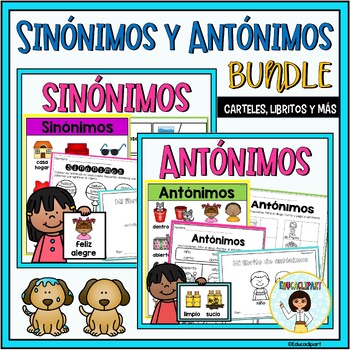 Preview of Bundle: Sinónimos y Antónimos