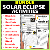 Bundle|Solar Eclipse 2024 Passages|Word Search|Crossword|V