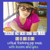 Pop Songs with lessons - mindfulness, social justice, cour