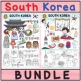 Bundle | South Korea Clip Art | Korean Culture | Traditional