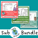Bundle Spanish Sub Plans | For Non Spanish Speaking Substitutes